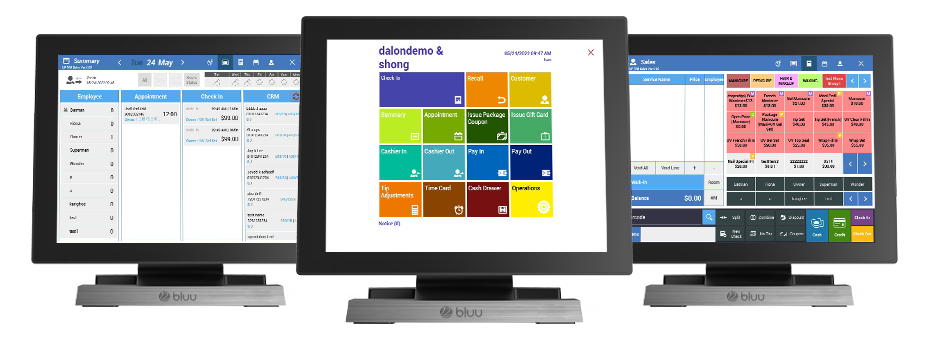 bluu™ Salon has a customizable